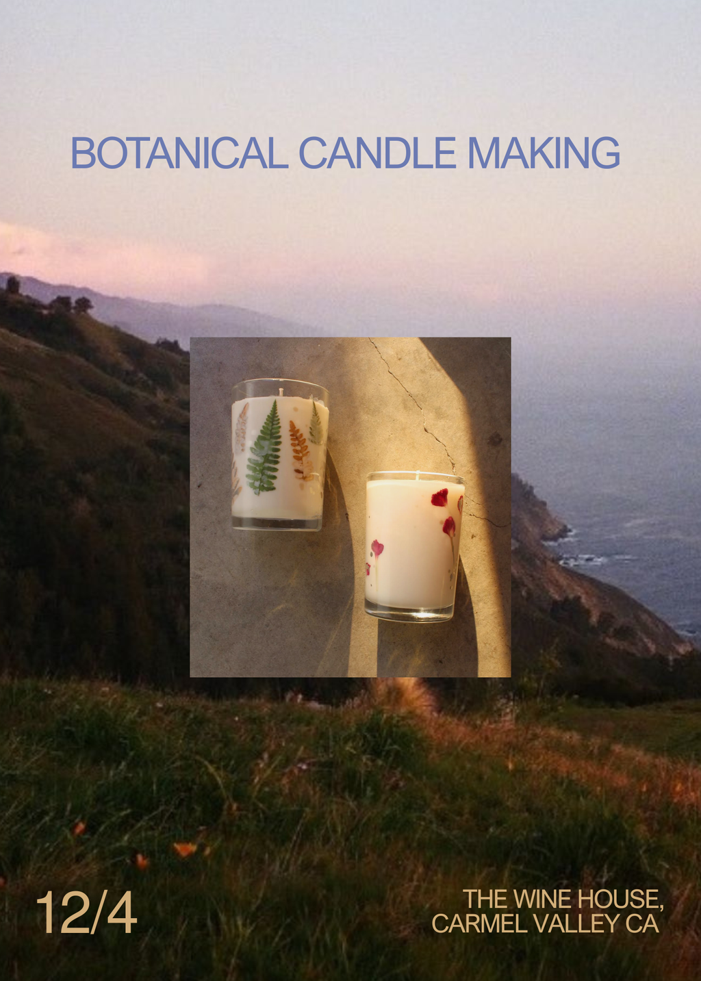 Botanical Candle Making Workshop