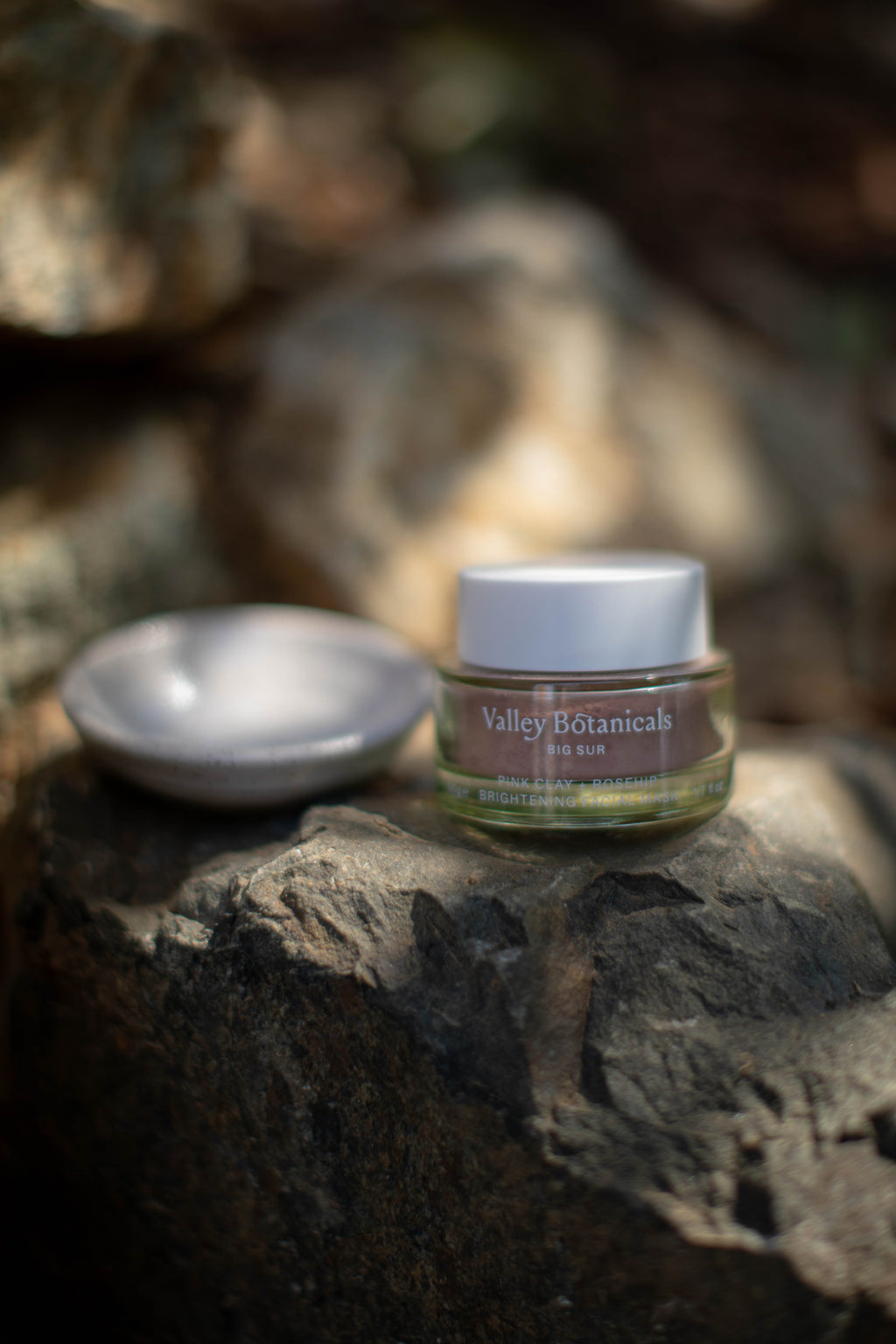 Pink Clay + Rosehip  Brightening Facial Mask