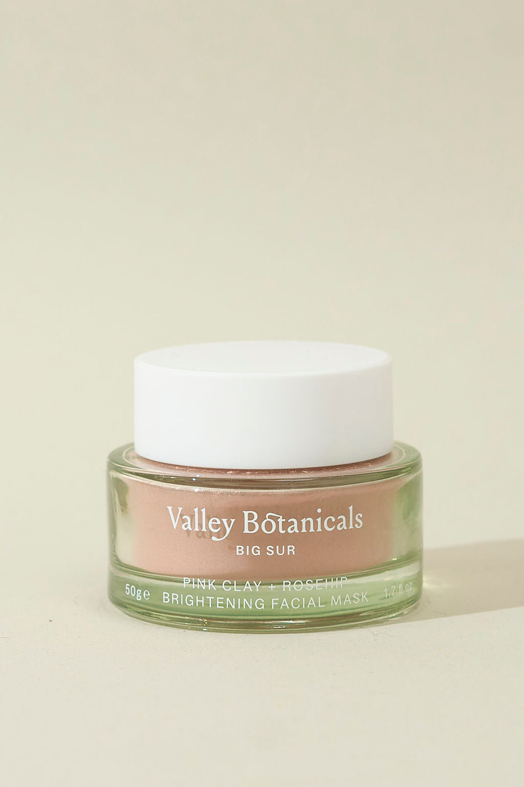Pink Clay + Rosehip  Brightening Facial Mask